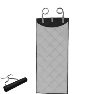 Strijkmat - kledingstomer accessoire - 115 x 48 cm - grijs