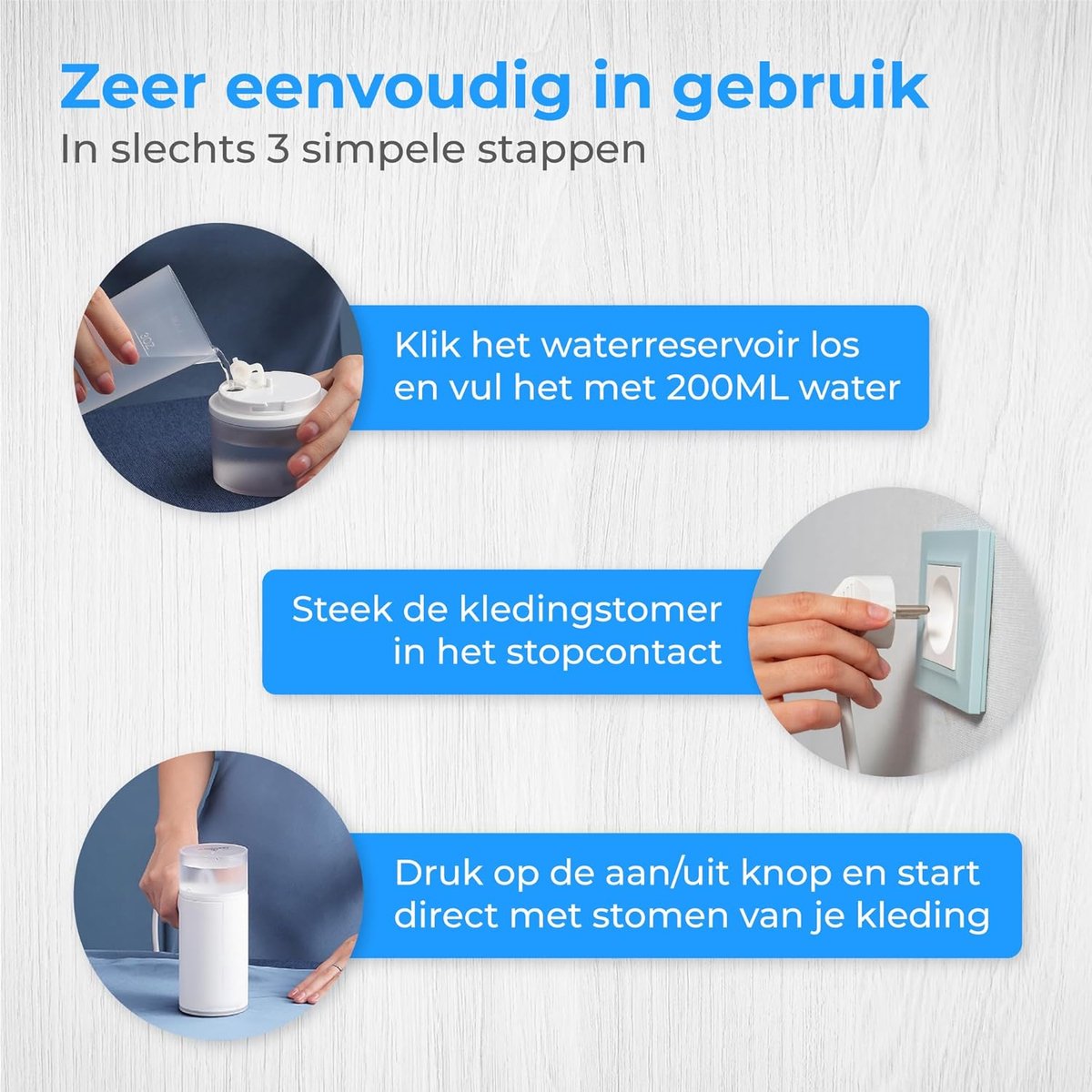 Synergy Handstomer 1200W Wit
