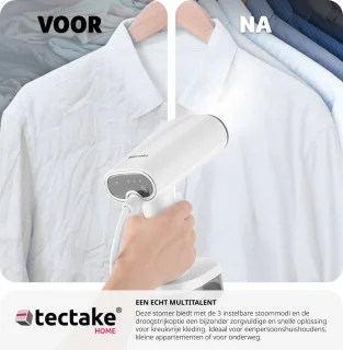 tectake Kledingstomer 4-standen Adapter Reis