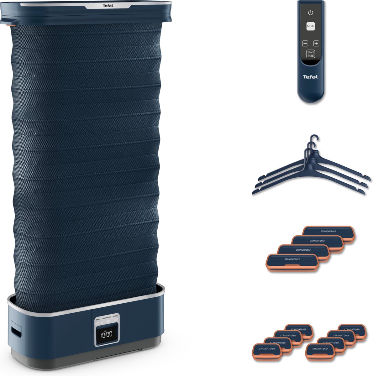 De Tefal Care For You First YT2020 Kledingstomer Donkerblauw in één oogopslag