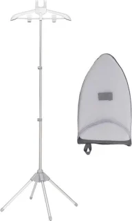 Telescopische kledinghanger voor stoomstrijkijzer