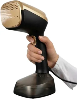 Thuys handstomer met zuigfunctie zwart