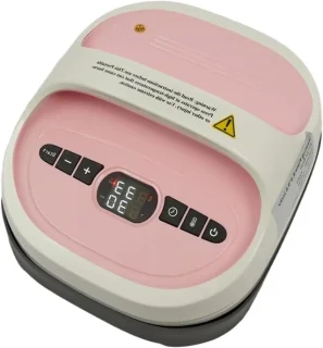 Transferpers machine 21x24 cm roze