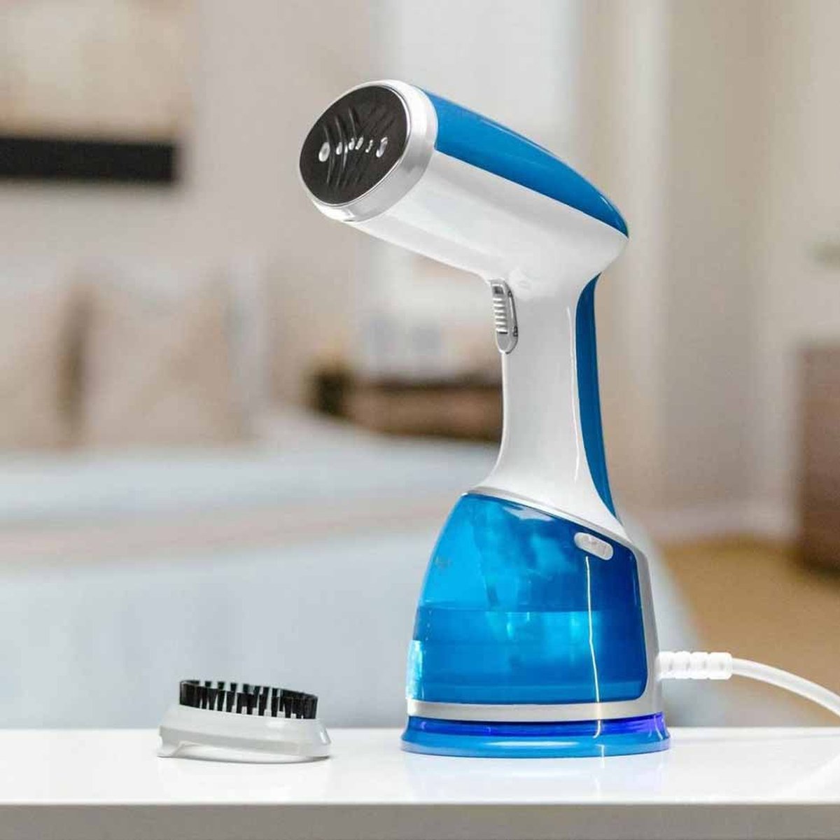 Ufesa GS1700 kledingstomer blauw-wit 1700W 220ml