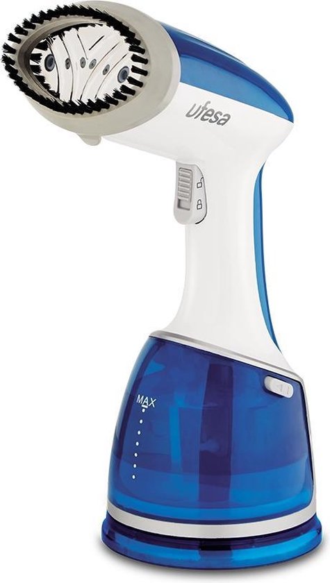 Ufesa GS1700 kledingstomer blauw-wit 1700W 220ml