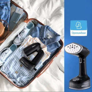 VAIVE TurboSteam Inklapbare Kledingstomer Zwart