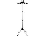 Verstelbaar stoomrek 85-160cm zwart