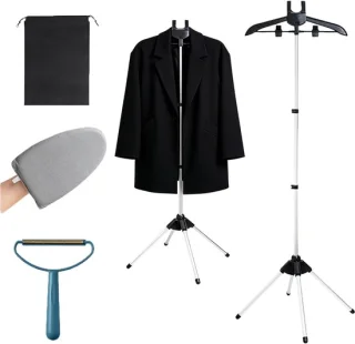 Verstelbaar stoomrek voor kleding