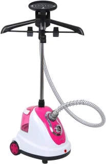 Verticale kledingstomer roze
