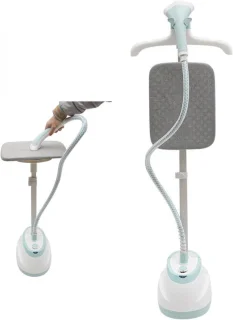 Verticale kledingstomer wit