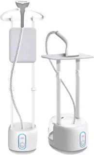 Verticale kledingstomer wit