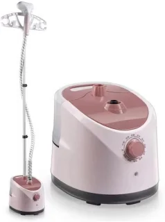 Verticale kledingstomer wit