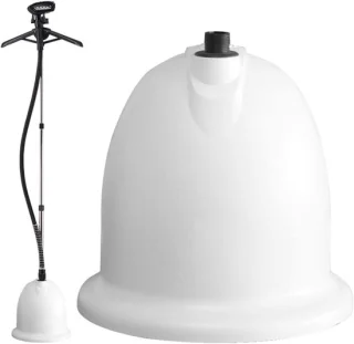 Verticale kledingstomer wit