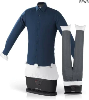 Verticale kledingstomer - wit
