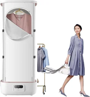 Verticale kledingstomer - wit