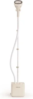 Verticale Stoom kledingstomer off-white