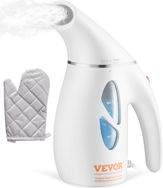 VEVOR Draagbare Stoomboot 900W Reisstrijkijzer 180ml