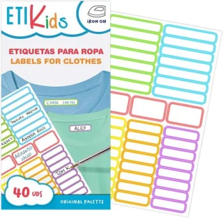Vinyllabels voor kinderkleding