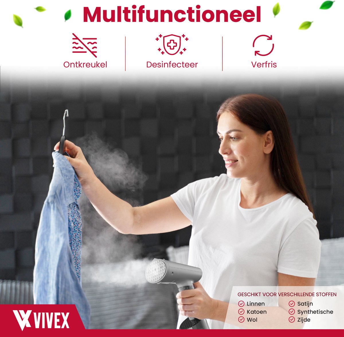 Vivex Kledingstomer Handstomer Gratis Opzetstuk Extra Reservoir