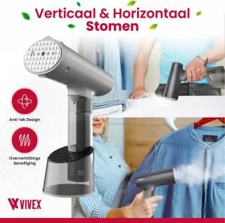 Vivex Kledingstomer Handstomer Gratis Opzetstuk Extra Reservoir