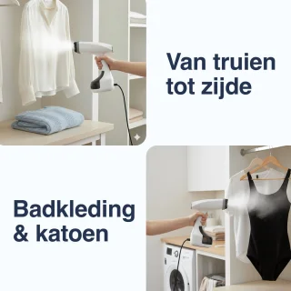 Vivid Green Kleding- en Handstomer Wit
