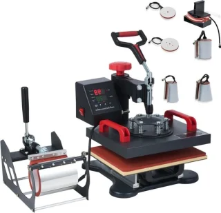 Warmtepers 8-in-1 Drukpers