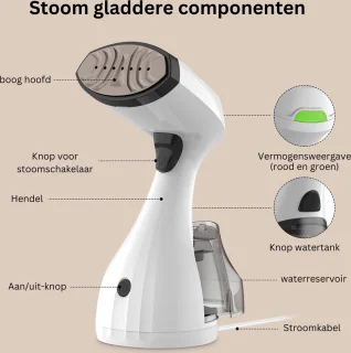 White-Label Kledingstomer Compact Wit