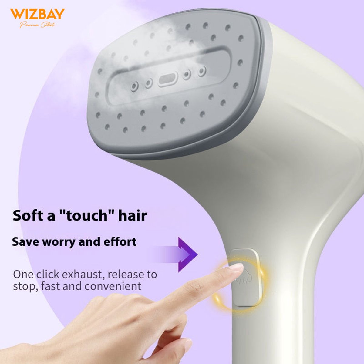 WizBay Premium Select Kledingstomer 1000W