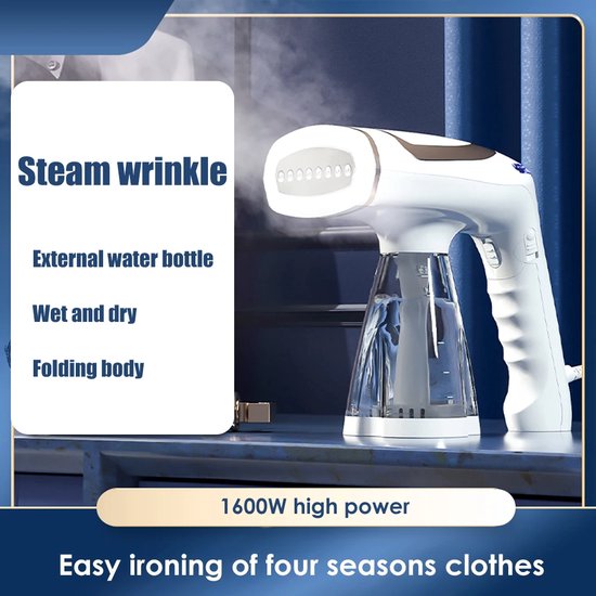WizBay Premium Select Kledingstomer 1600W met Opzetstukken