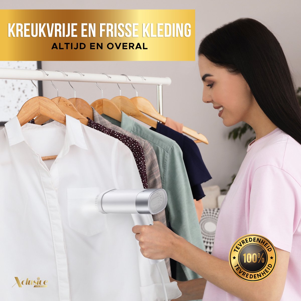 Xclusive-lifestyle Kledingstomer Handstomer Inklapbaar