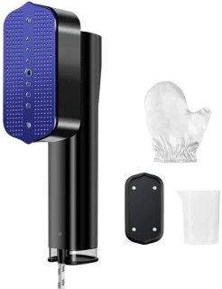 Zavio stoomapparaat voor kleding, compact, zwart