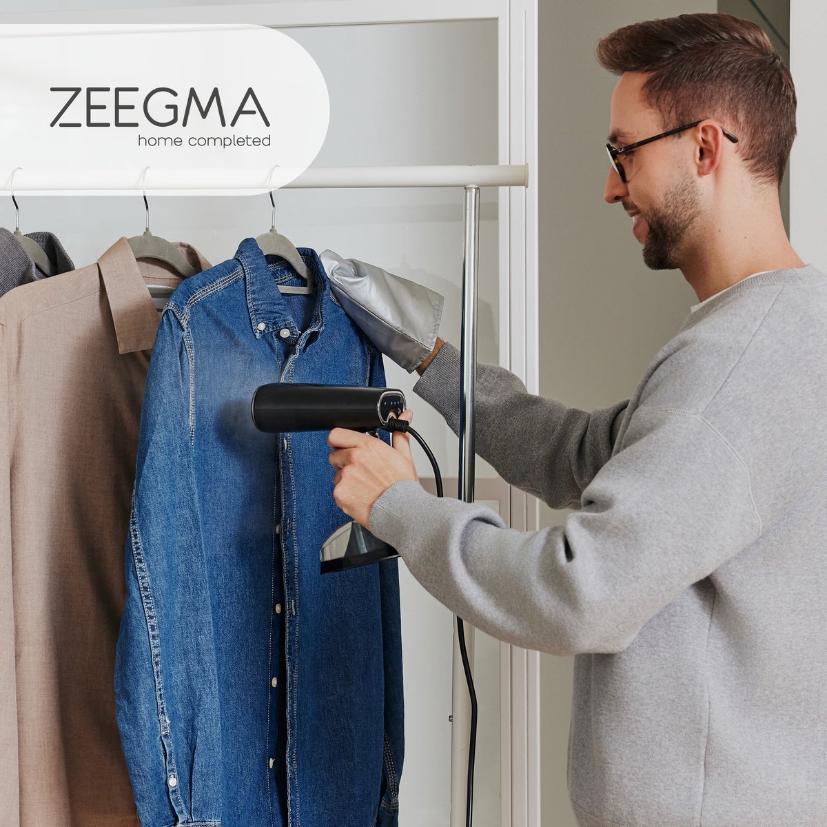 Zeegma Friskeer 2-in-1 Stoomstrijker