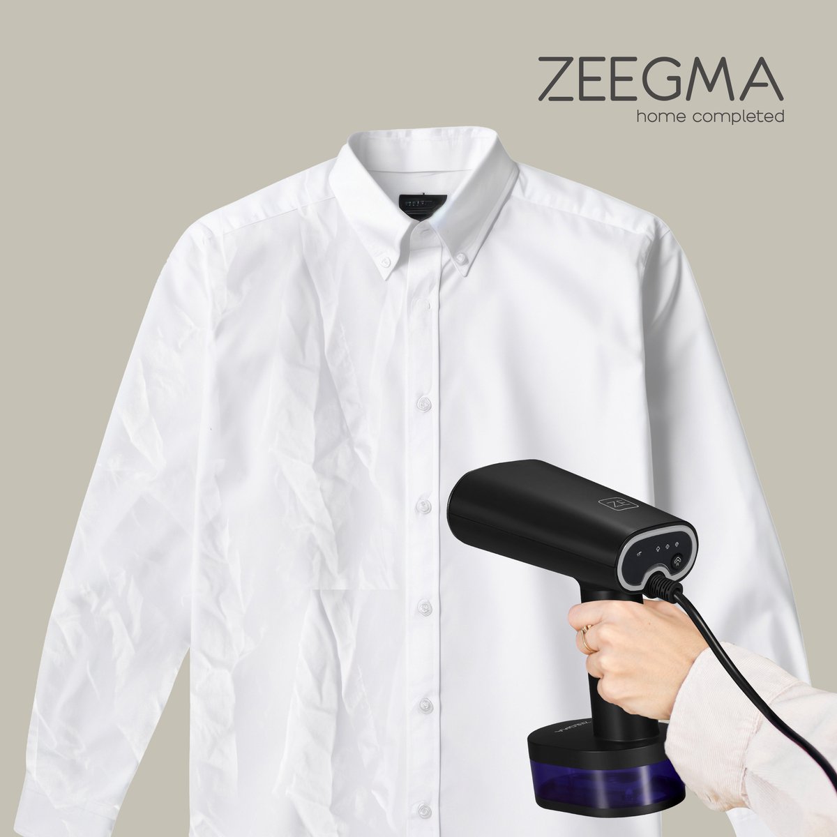 Zeegma Steamee Kledingstomer en Strijkijzer 2-in-1