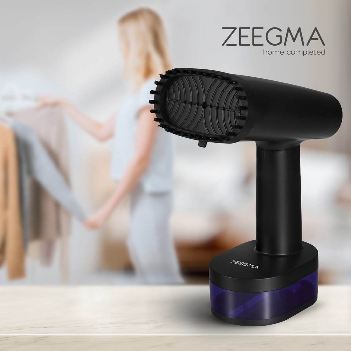 Zeegma Steamee Kledingstomer en Strijkijzer 2-in-1