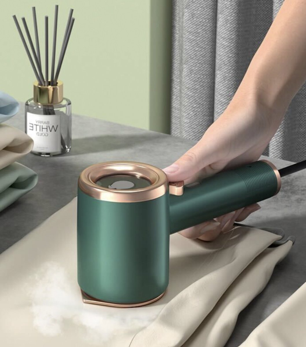 ZYLARO 2-in-1 Kledingstomer en Strijkijzer Paars