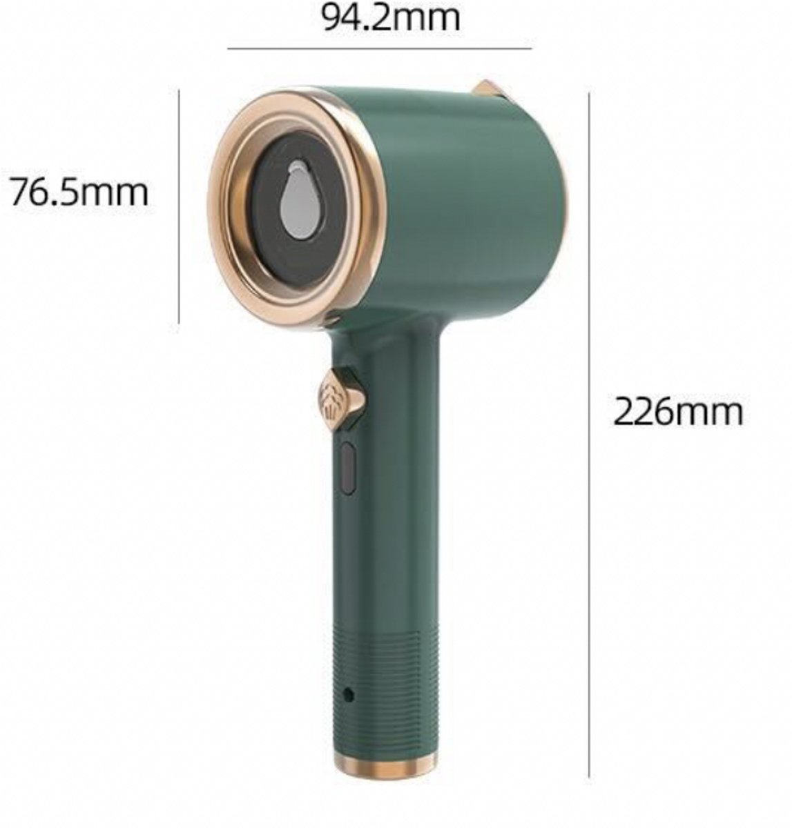 ZYLARO Smaragd Kledingstomer 2-in-1