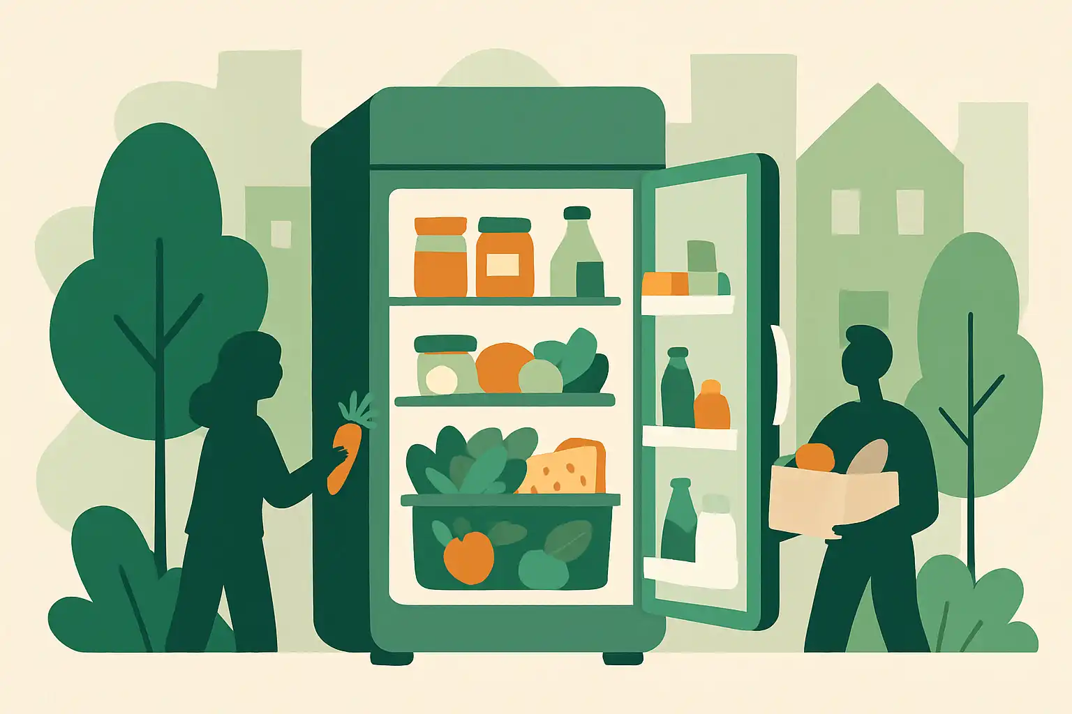 Buurtkoelkasten en gedeelde koelingen: hoe ze voedselverspilling tegengaan en je wijk bijeenbrengen