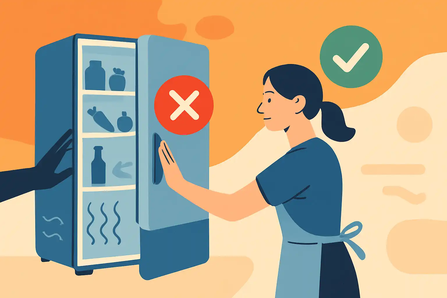 Dagelijkse gewoonten die de levensduur van je koelkast verkorten (en hoe je ze oplost)