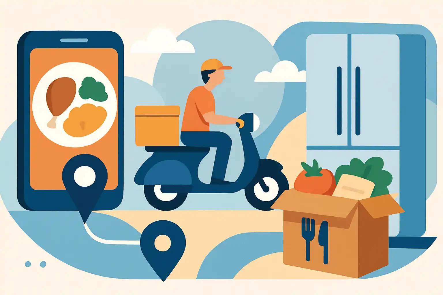 Hoe maaltijdbezorging en mealkits jouw volgende koelkastkeuze bepalen