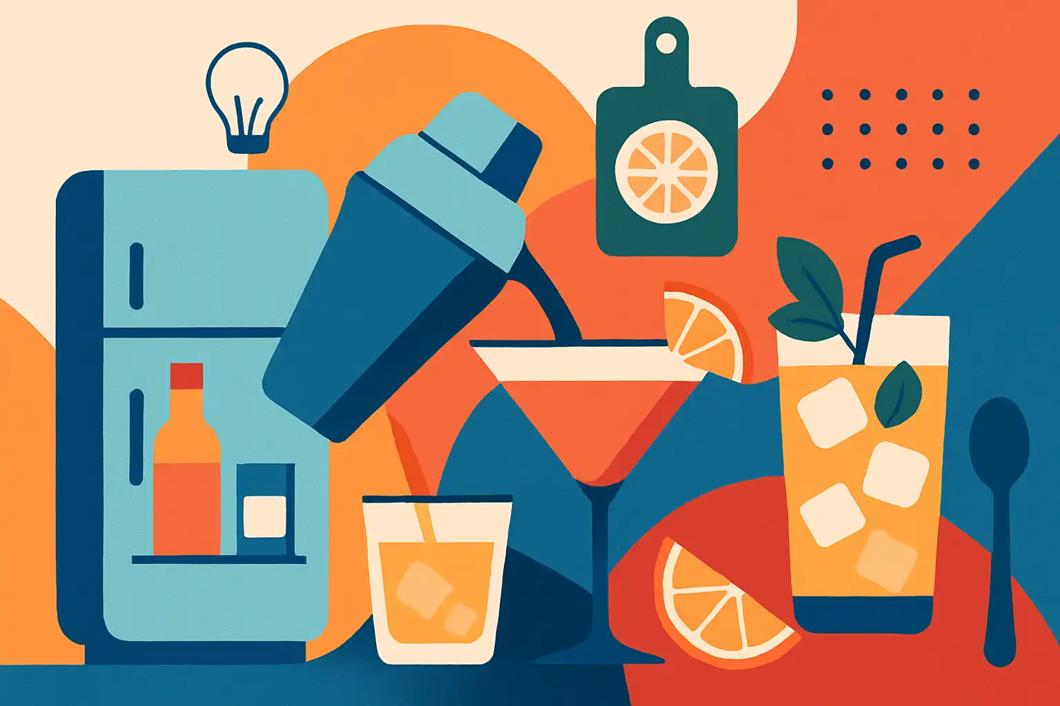 Je koelkast als cocktailbar: slimme hacks om perfecte cocktails voor te bereiden, bewaren en serveren