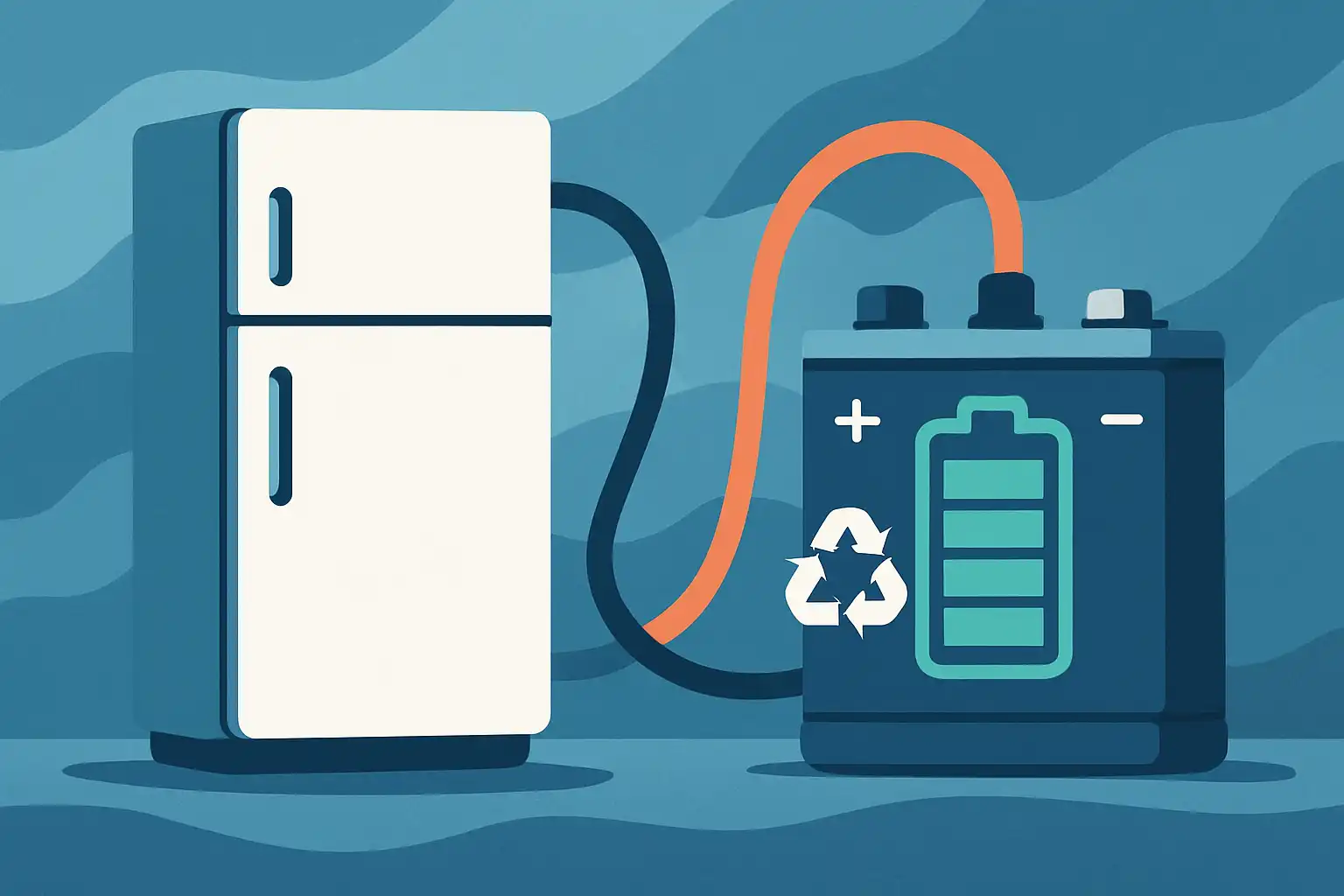 Je koelkast op een tweede leven-accu: zo werkt koelen met gerecyclede EV-batterijen