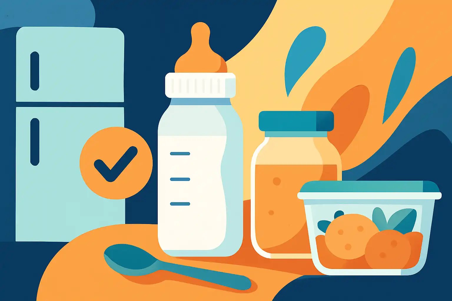 Koelkast hacks voor nieuwe ouders: veilig bewaren van melk, babyhapjes en restjes