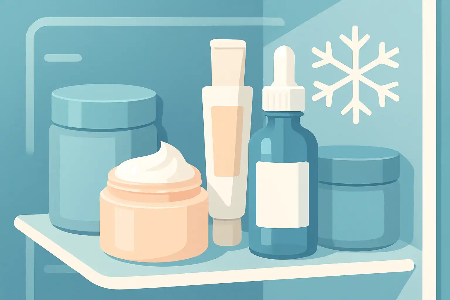 Skincare in de koelkast: zo bewaar je je dure crèmes en serums veilig en effectief
