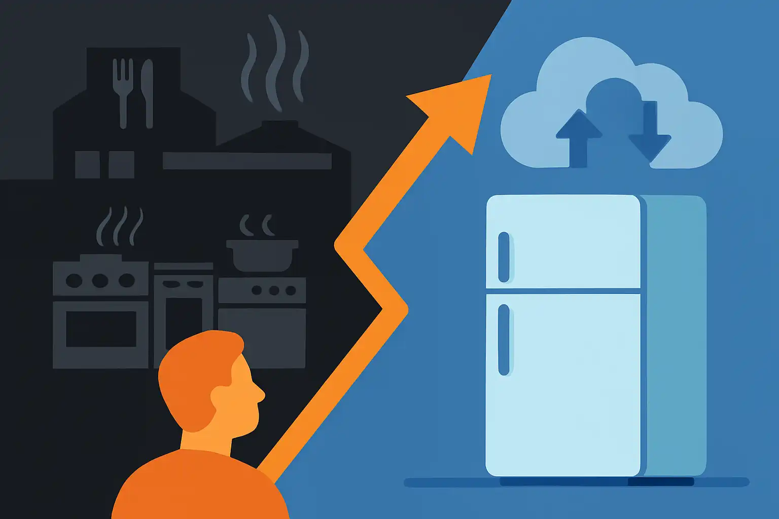 Wat dark kitchens en cloud kitchens betekenen voor jouw koelkast: waarom thuiskoeling moet veranderen