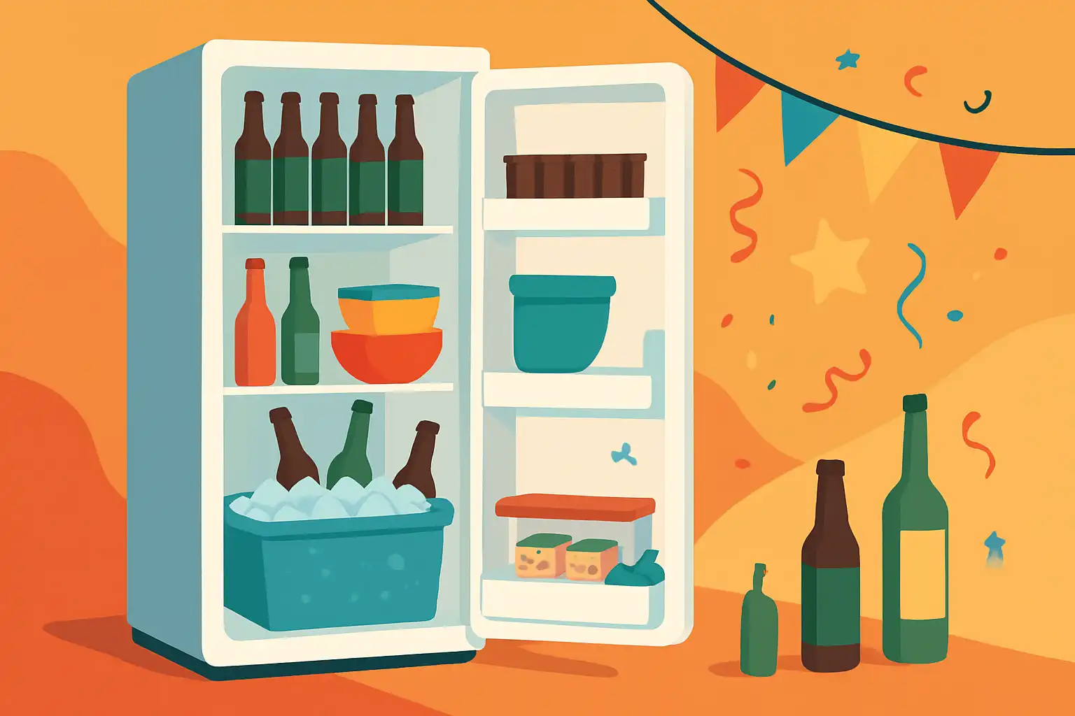 Zo organiseer je je koelkast voor het perfecte feestje: ruimte maken, dranken chillen en restjes bewaren