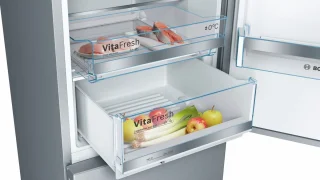 Bosch Serie 6 KGE39AICA koel-vriescombinatie Vrijstaand 343 l C Roestvrijstaal