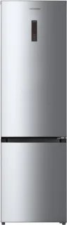 Heinner HCNF-HM377INVXC – Koel–vriescombinatie – Full No Frost – 377 liter – Energielabel C – Digitaal Display – 5 Jaar Garantie – Zilver