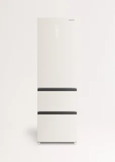 CREATE - 401L koelkast in Italiaanse stijl met Space Pro en Care+ - Gebroken wit - FRIDGE STUDIO COMBI PRO FLEX 401