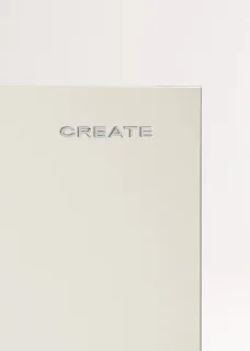 CREATE - 401L koelkast in Italiaanse stijl met Space Pro en Care+ - Gebroken wit - FRIDGE STUDIO COMBI PRO FLEX 401