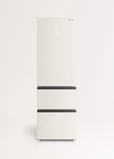 CREATE - 401L koelkast in Italiaanse stijl met Space Pro en Care+ - Gebroken wit - FRIDGE STUDIO COMBI PRO FLEX 401
